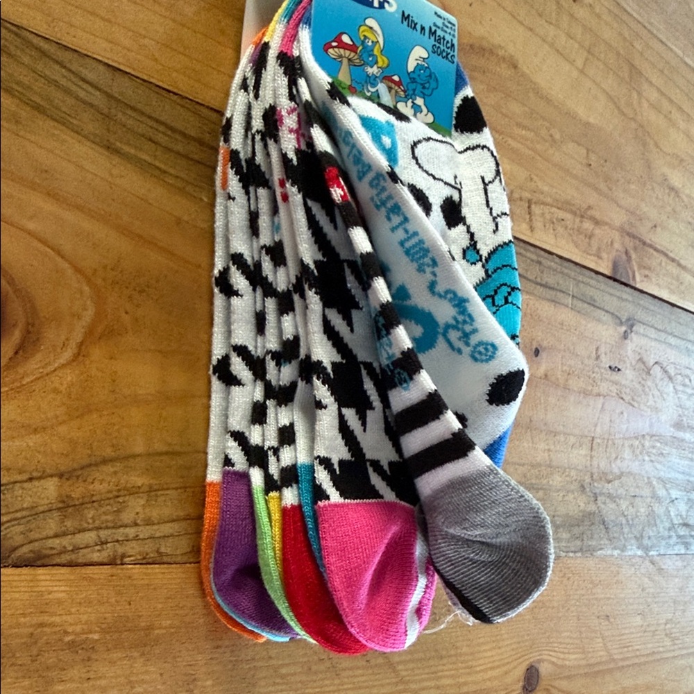 Smurfs Mix N Match Socks - Picture 5 of 6